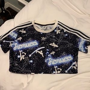 Adidas silky crop top